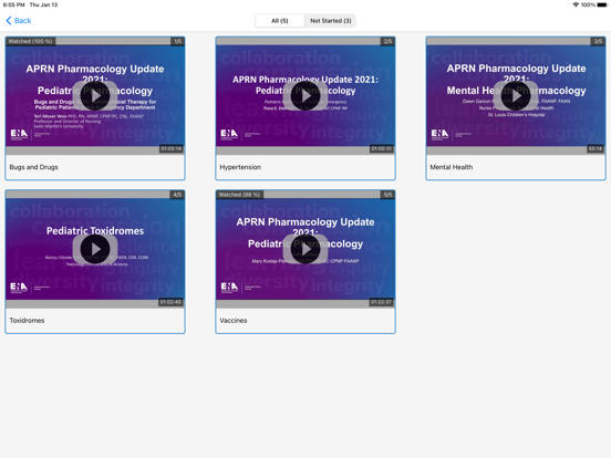 ENA University iPad screenshot 5 - Education app