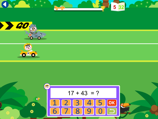 Screenshot #4 pour Funny Math Car Racing Pro