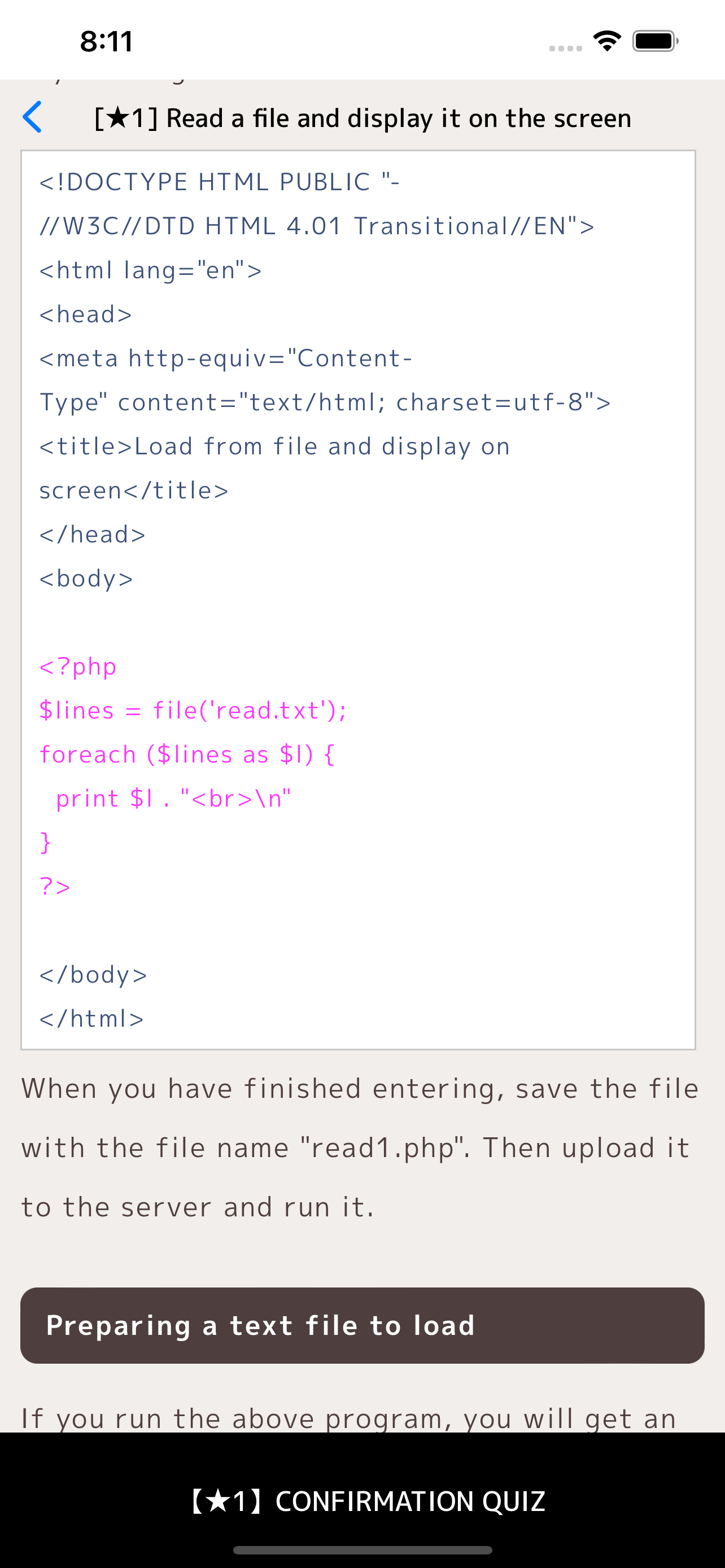 PHP for beginners