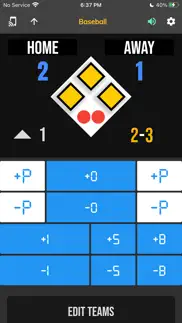bt baseball controller iphone screenshot 1