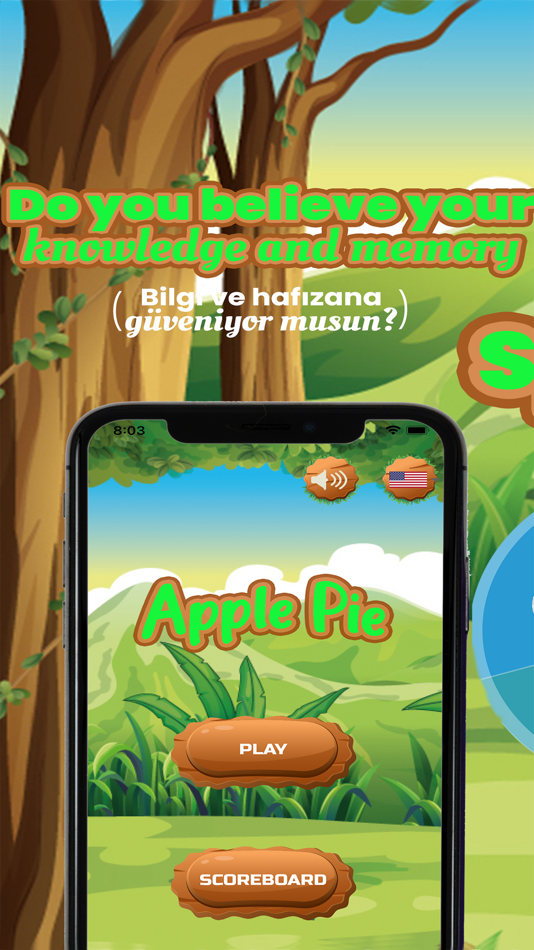 #1. Apple Pie - Know The Picture (iOS) 由: Ali Can Batur