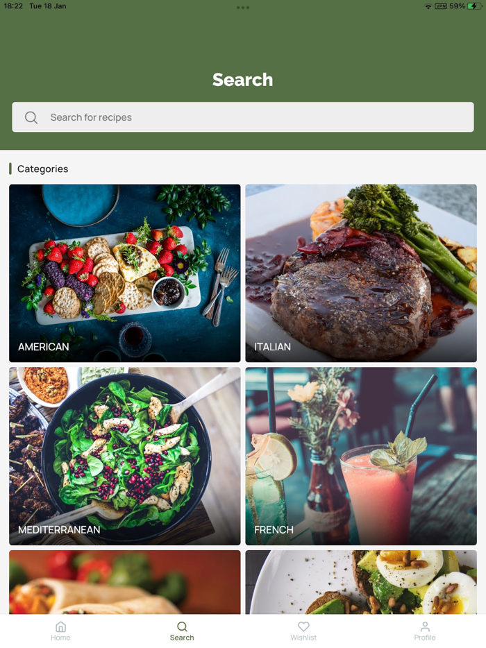 World Recipes App
