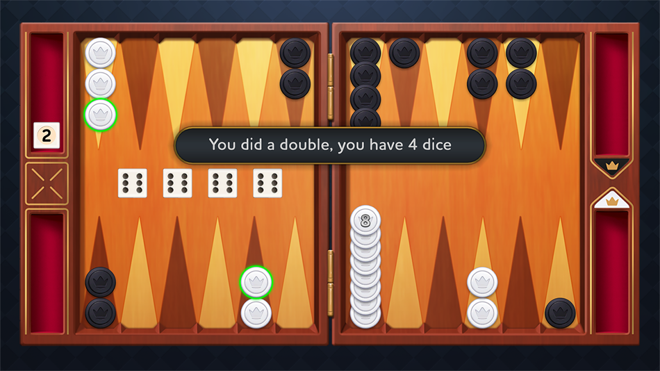 #5. Backgammon - Classic (iOS) 由: Blackout Lab SL