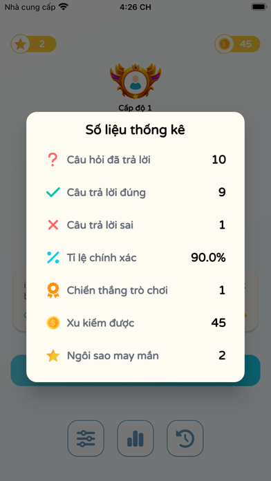 Câu Hỏi Đúng Sai Screenshot