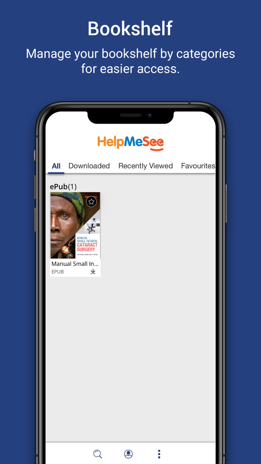 #1. HelpMeSee ebook (iOS) 由: HelpMeSee Inc.