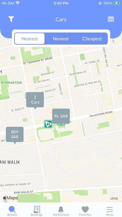 Amusbah car for car rental screenshot-4