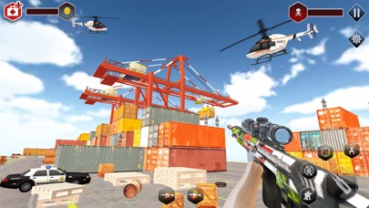 Gun Sniper Shooting Games 3Dのおすすめ画像1