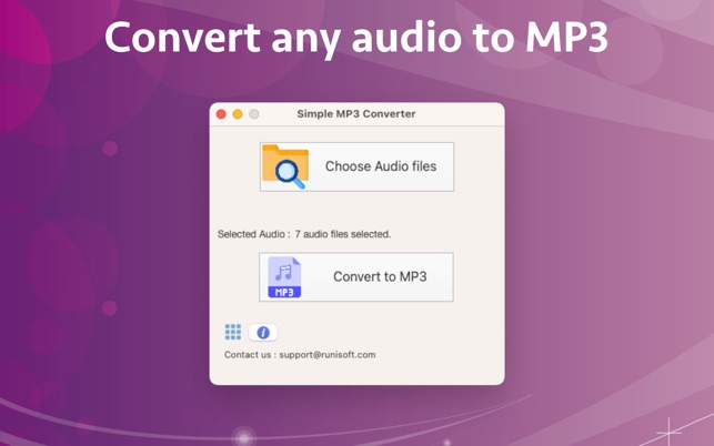 Simple MP3 Converter on the Mac App Store