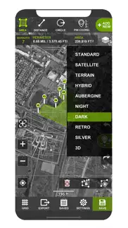 measure map gps field iphone screenshot 3