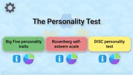 the personality test iphone screenshot 3