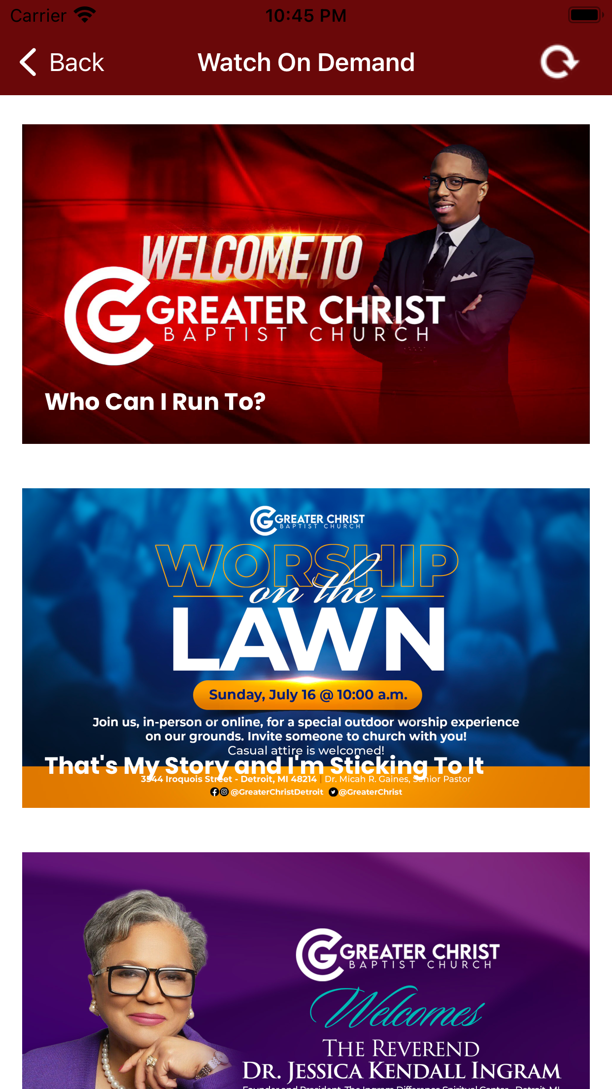 Greater Christ Baptist Church