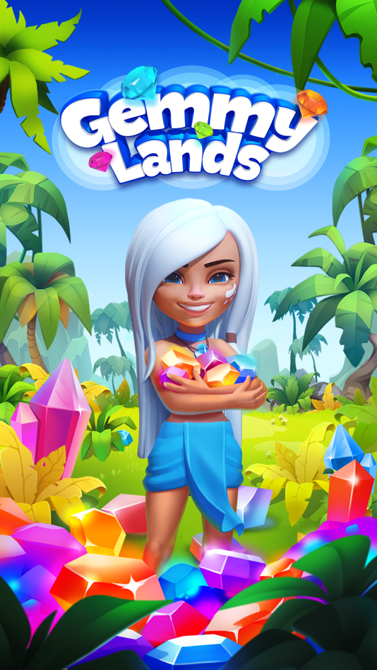 #7. Gemmy Lands: Match 3 Puzzle (iOS) 由: Best Place Apps