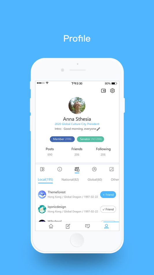#1. JCI - Virtual Community (iOS) Podle: Quantech Co. Limited