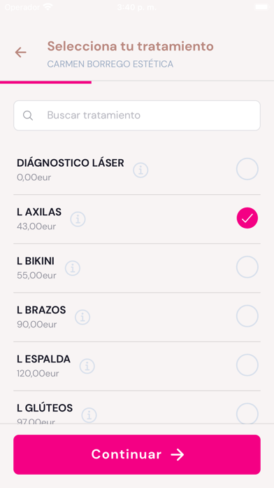 CARMEN BORREGO ESTÉTICA Screenshot