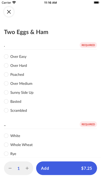 Ziggie's Family Restaurant Screenshot