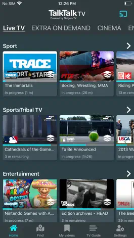 Game screenshot TalkTalk TV 4K apk