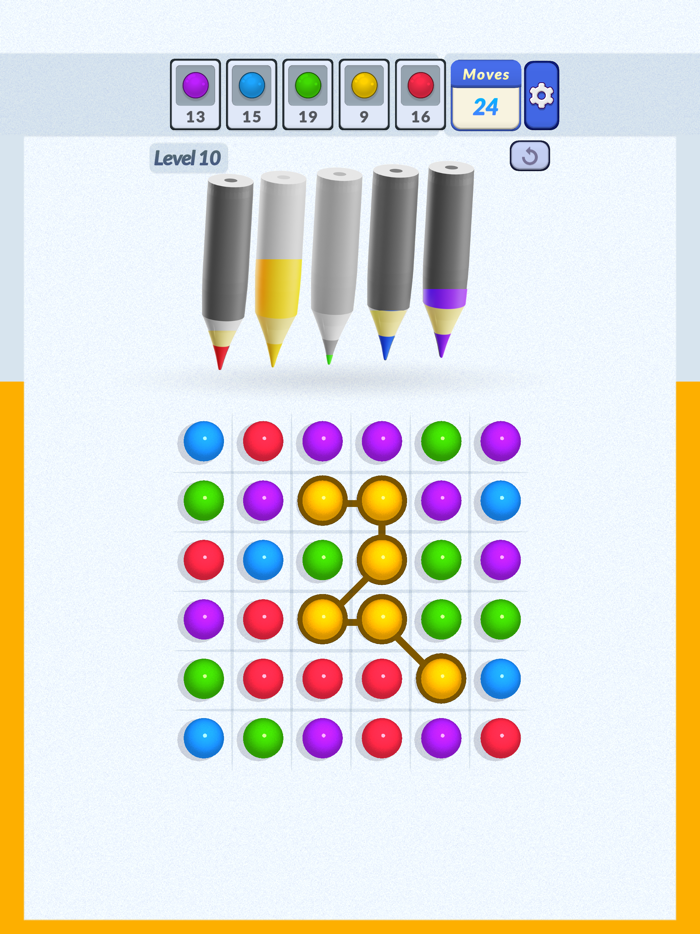 Link Colors 3D - Clear Dots