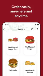 wulf burger iphone screenshot 3