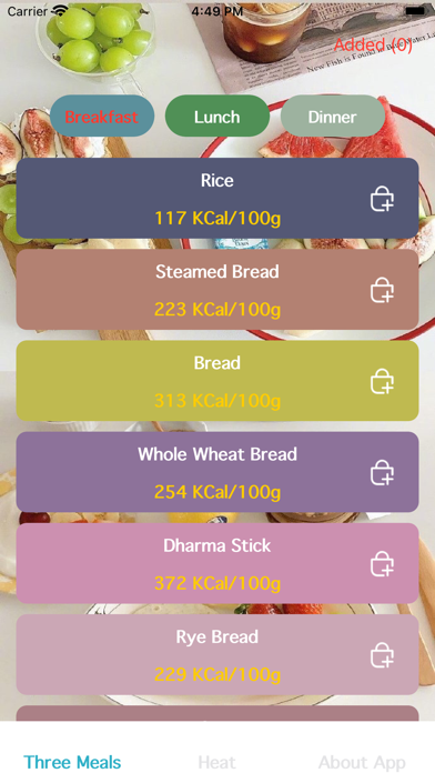 ThreeMealsDayCal Screenshot