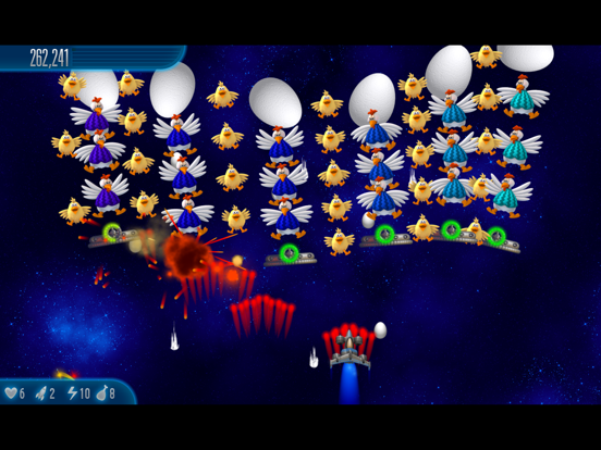 Chicken Invaders 5 iPad app afbeelding 4