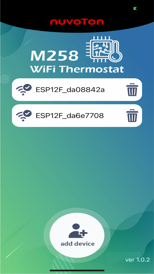 #1. NuThermostat (iOS) 由: Nuvoton Technology