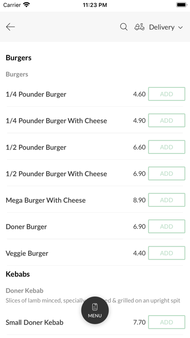 Golden Kebab House, Screenshot