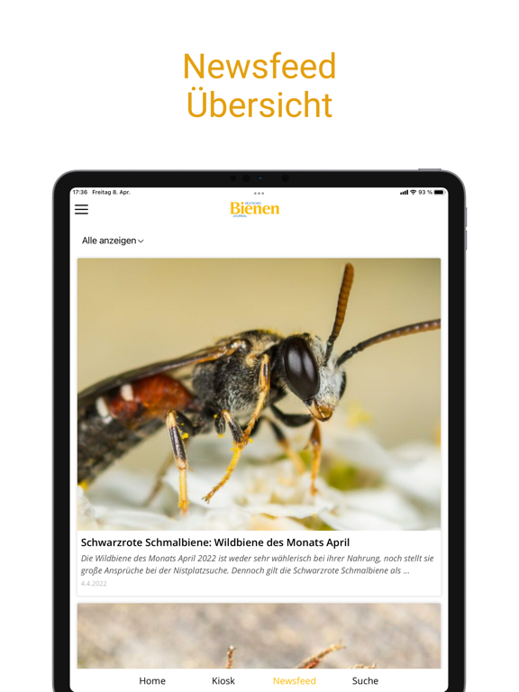 Deutsches Bienen-Journal iPad app afbeelding 9