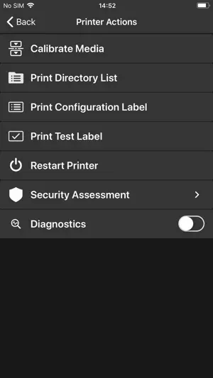 Zebra Printer Setup Utility screenshot 4