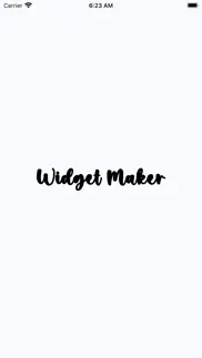 How to cancel & delete widget maker - create widgets 1