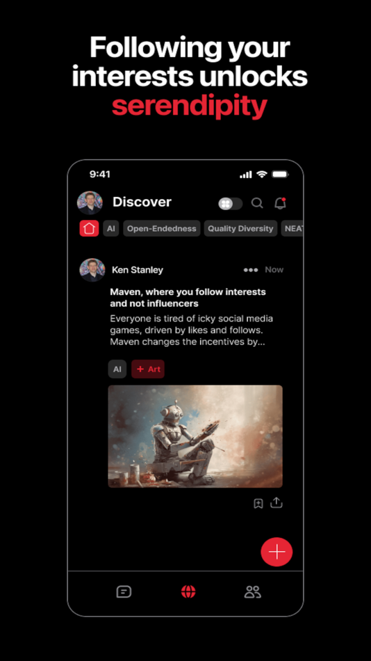 #2. Maven: The Serendipity Network (iOS) 由: Mavn, Co.