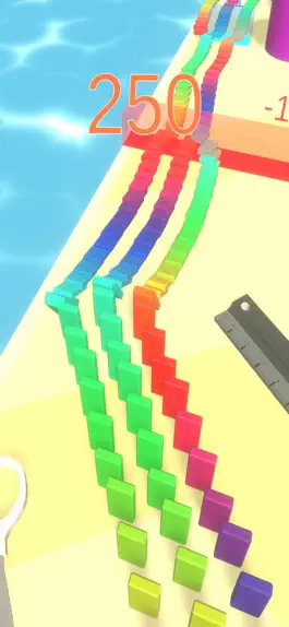 Game screenshot Dominos Runner 3D hack