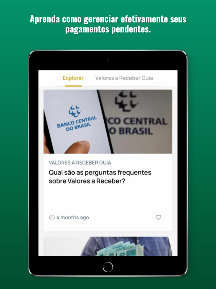 Valores a Receber 2023 - Guia