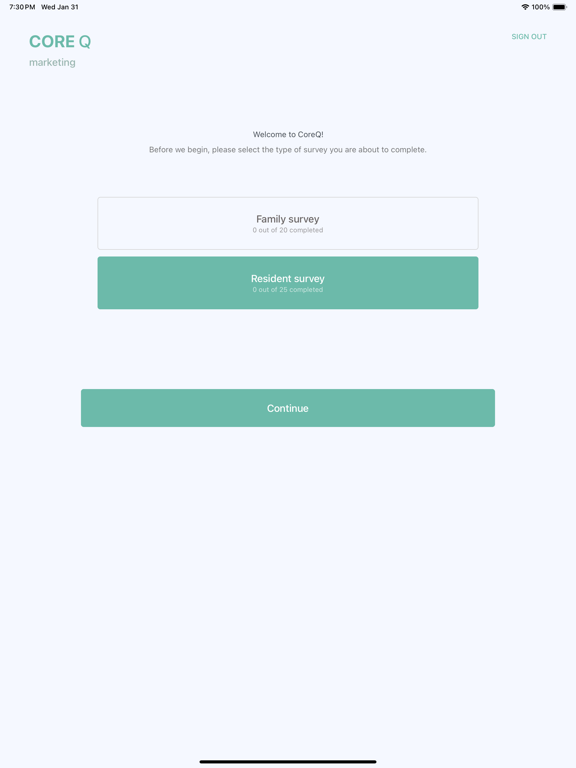 Screenshot #5 pour CoreQ Survey