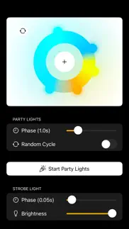 party lights iphone screenshot 1