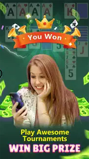 solitaire dash - win real cash iphone screenshot 3