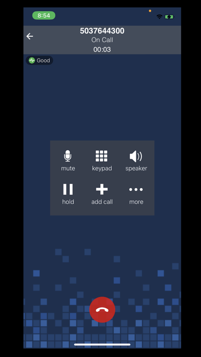 Screenshot 2 of NocTel Go 2 App