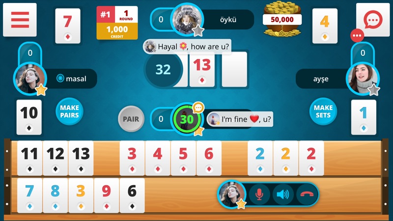 Okey - Online screenshot 1