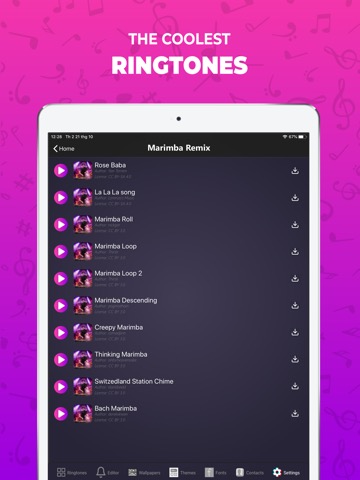 Ringtones: for iPhoneのおすすめ画像1