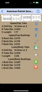 IAP Bushings & Tubes Reference screenshot #2 for iPhone