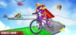 Game screenshot Superhero Cycle Stunts Racing apk