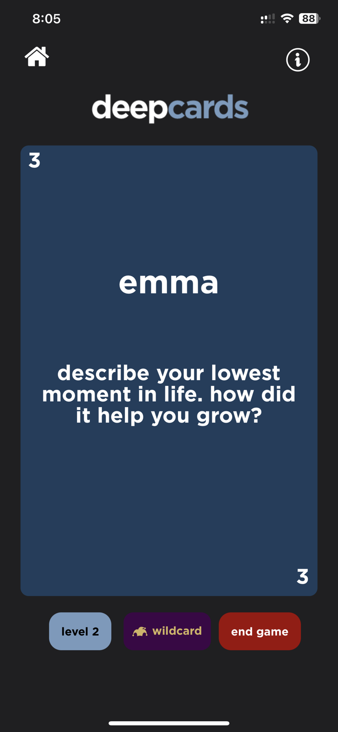 Deep Conversation Social Game