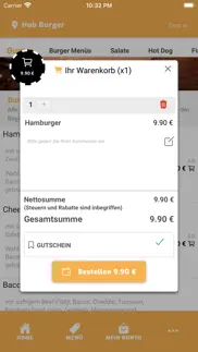 How to cancel & delete hub burger 3