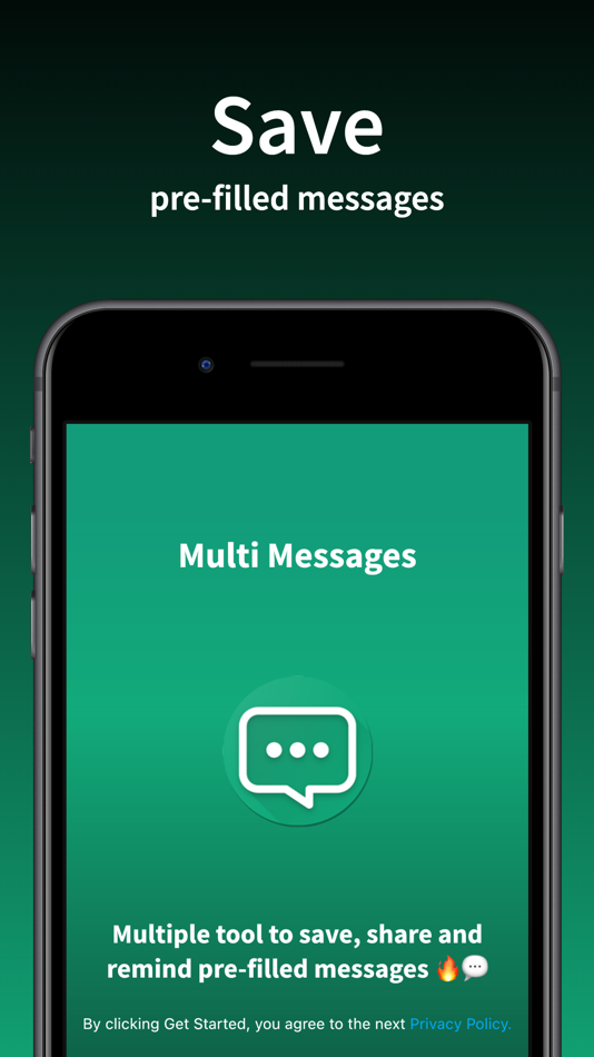 #1. Multi Messages (iOS) 由: Alex Svadeba