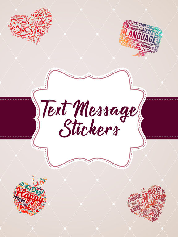 Screenshot #4 pour Text Message Stickers