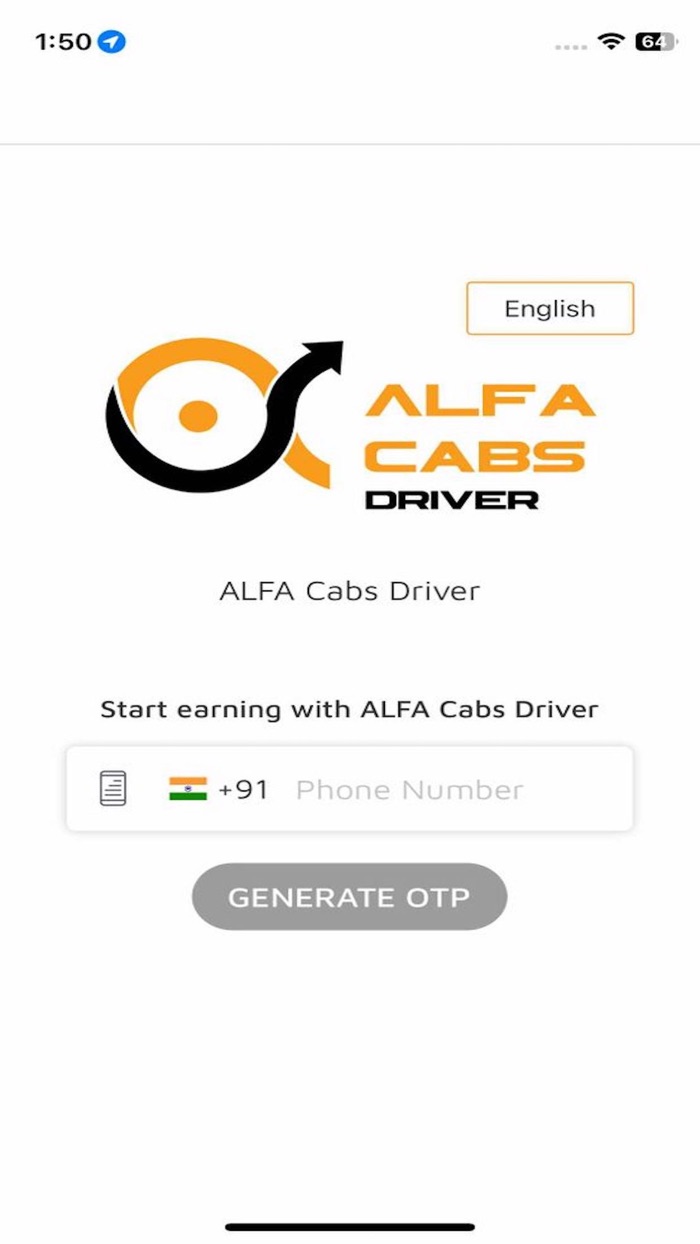 ALFA Cabs Driver