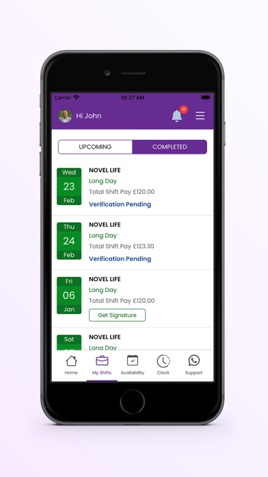 Arum Care Agency Screenshot