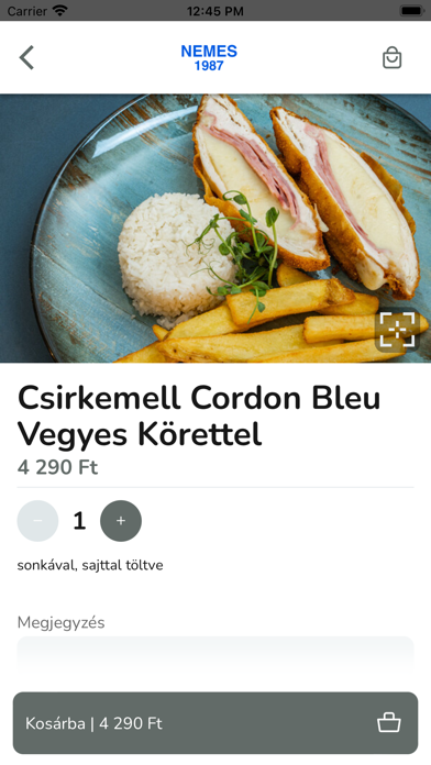 Nemes Vendéglő Screenshot