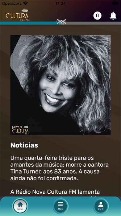 NOVA CULTURA FM Screenshot