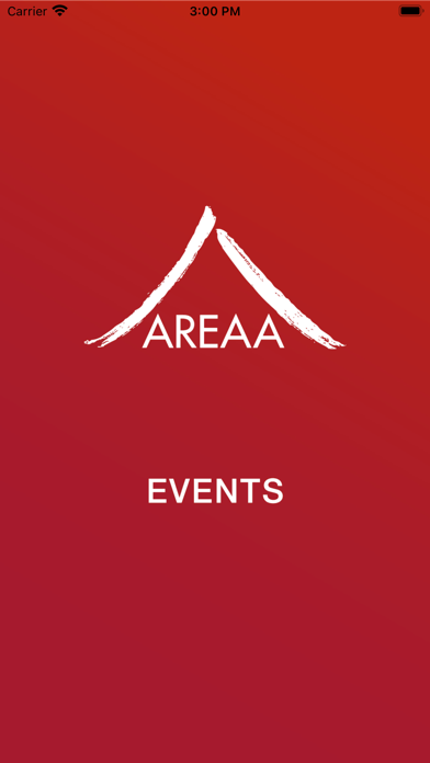 AREAA Events Screenshot