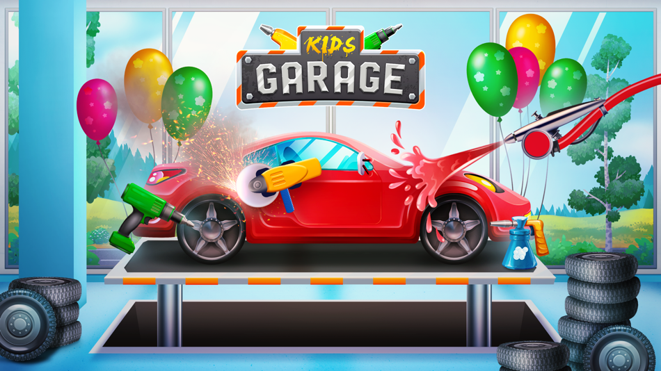Kids Garage: Toddler car games - 1.41 - (iOS)